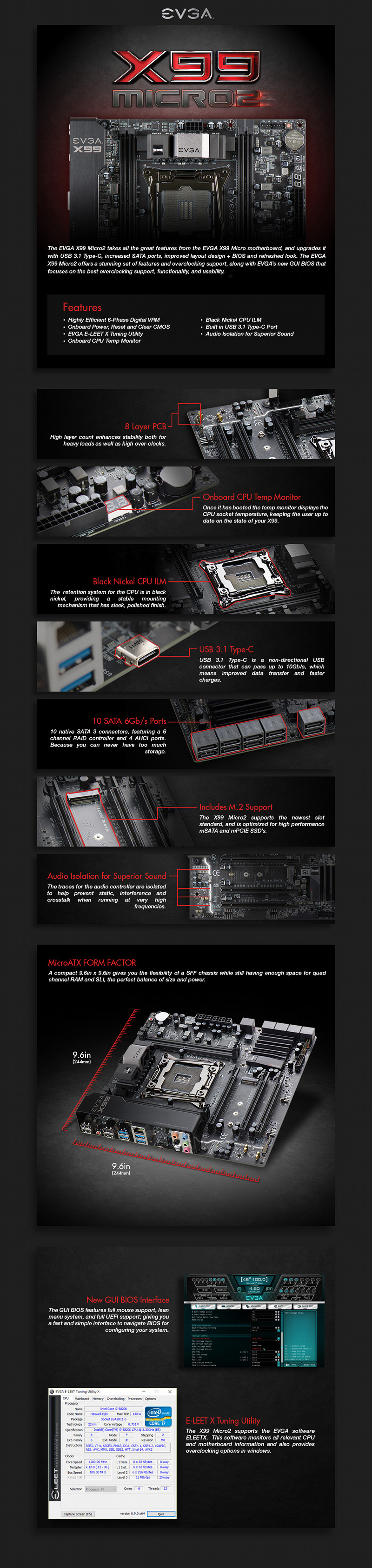 EVGA X99 Micro2 - mocarna płyta w formacie mATX