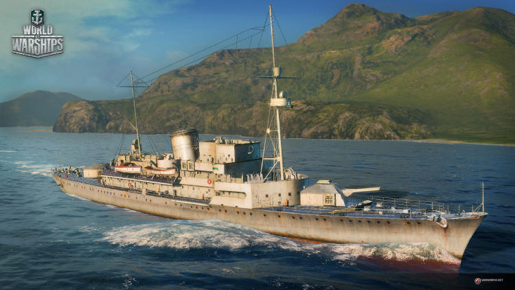 World of Warships - Niemieckie okręty wypływają...