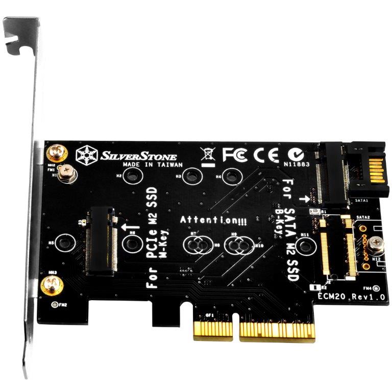 Silverstone ECM 20 - konwerter M.2 na PCI-Ex4