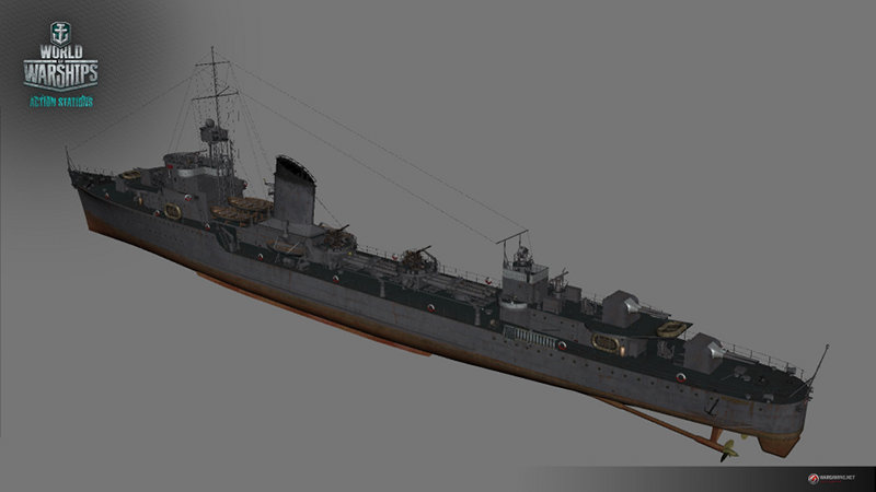 Polski okręt ORP Błyskawica w World of Warships!