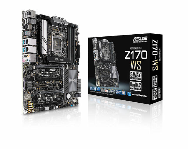 ASUS Z170-WS do stacji roboczych