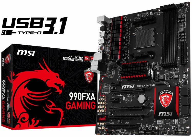 MSI 990FXA GAMING dla procesorw Socket AM3+