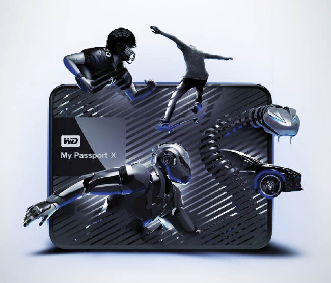 WD My Passport X - 2 TB dodatkowej pamięci dla Xbox One