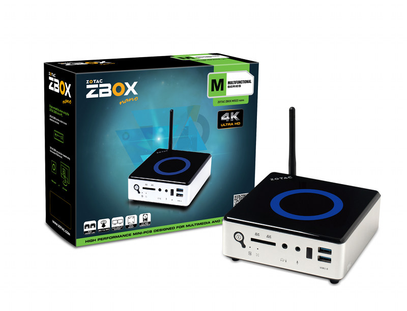 ZOTAC integruje mini-PC serii M z Intel Broadwell