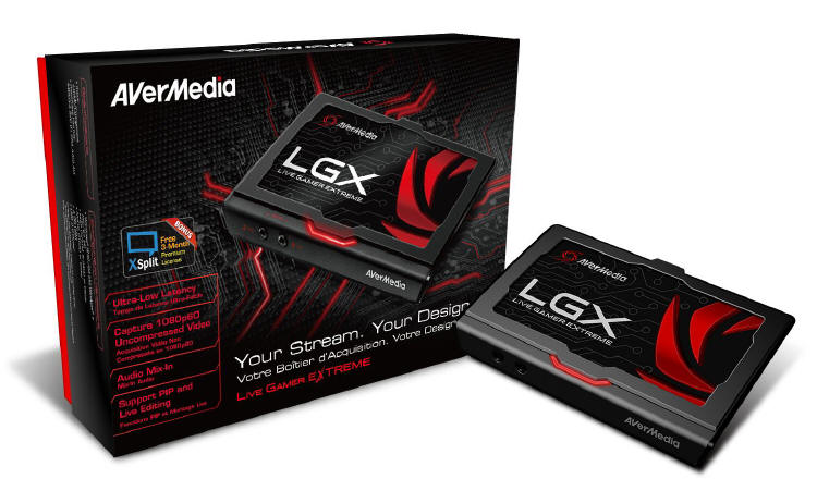 AVerMedia Live Gamer Extreme - stream wysokiej jakości