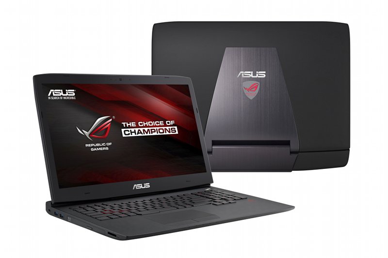 Gamingowy laptop ASUS G751 z NVIDIA G-SYNC