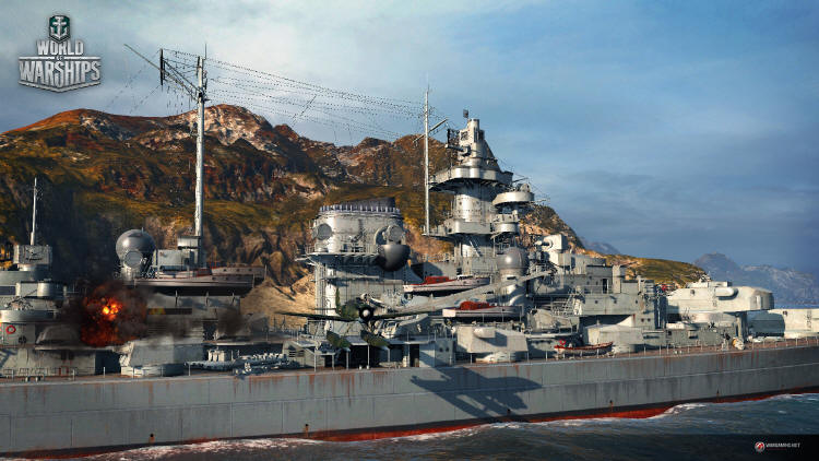 World of Warships - Niemieckie okręty wypływają...
