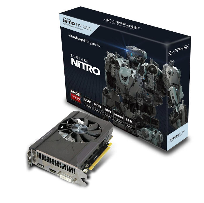 SAPPHIRE prezentuje Radeona R7 360 z serii NITRO