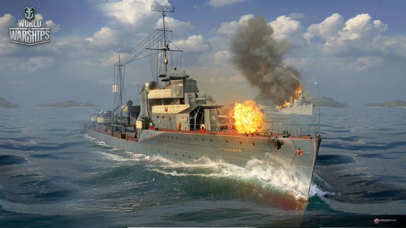 Rosyjska flota zbliżają się do World of Warships