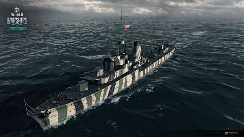 Polski okręt ORP Błyskawica w World of Warships!