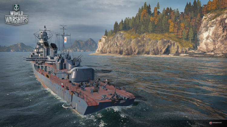 Niemieckie krążowniki i sowieckie niszczyciele w World of Warships