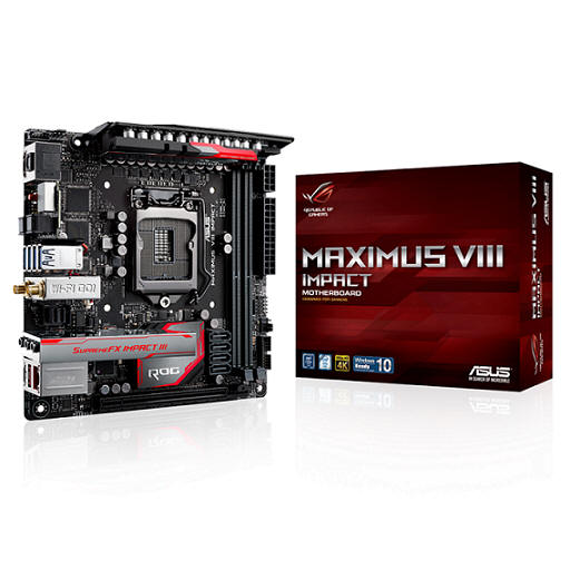 ASUS Maximus VIII Impact Niewielka płyta Republic of Gamers