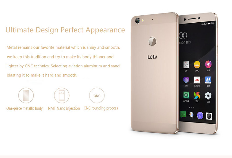 Letv 1s - nowy smartfon z Helio X10