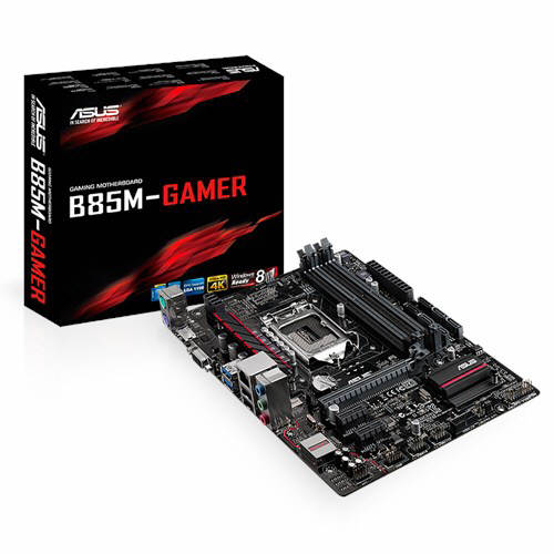 ASUS B85M-Gamer – nowa płyta do niedużej obudowy