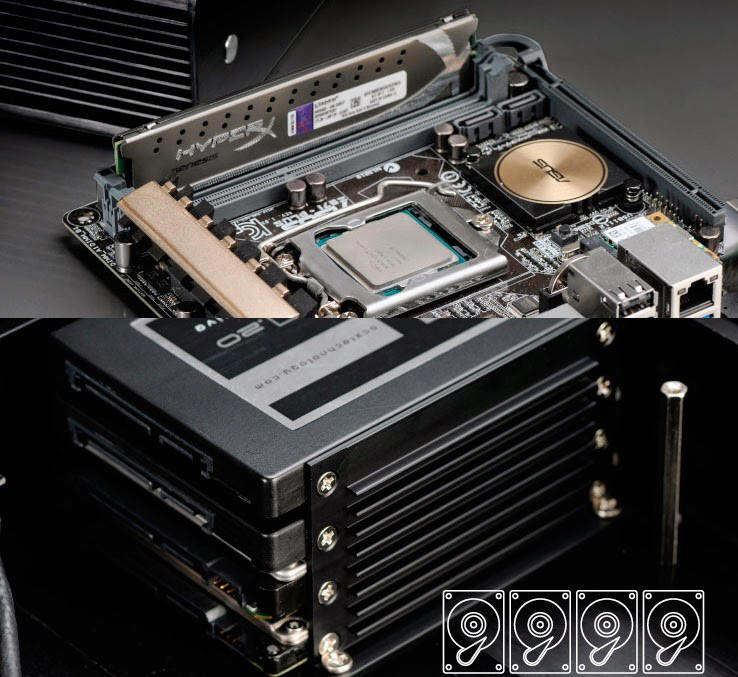 Akasa - obudowy mini-ITX Euler T i Euler M