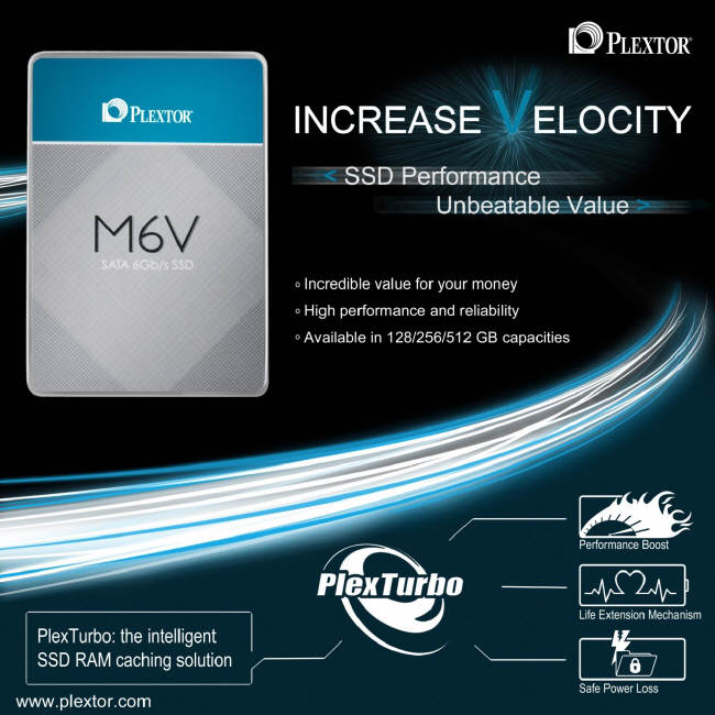 Plextor M6V - nowa seria dysków SSD