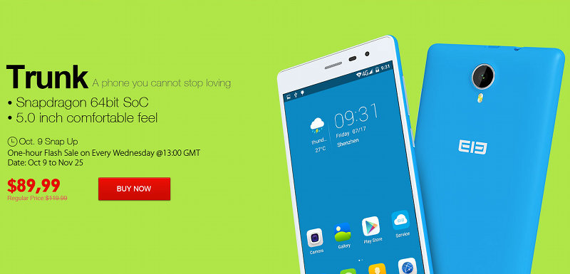 Błyskawiczna promocja na produkty marki Elephone