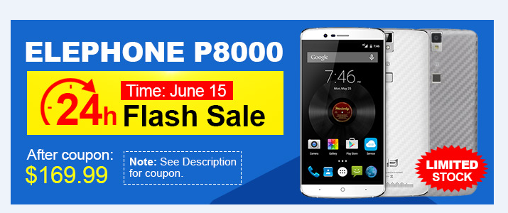 Elephone P8000 - 5.5'' z Androidem 5.1 i LTE prosto z Chin