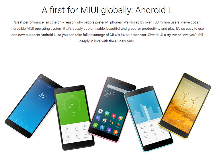 XIAOMI MI4I - 5 cali w atrakcyjnej cenie