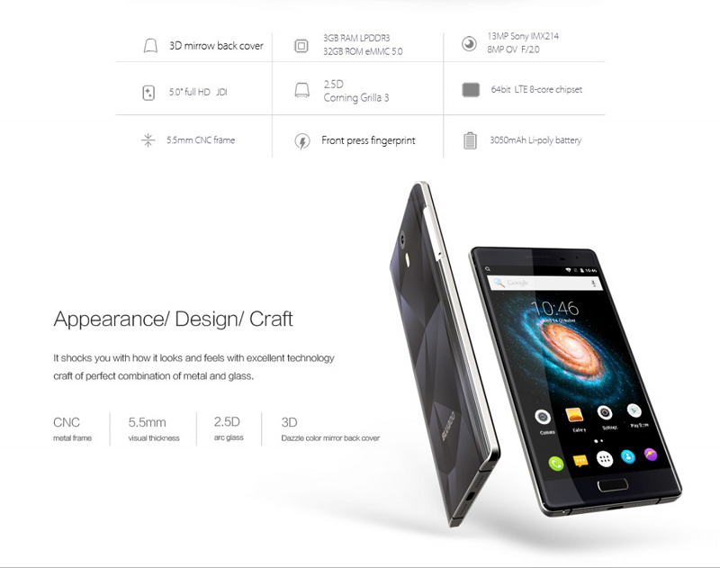 XTOUCH - urzekajcy i nowoczesny smartfon firmy BLUBOO