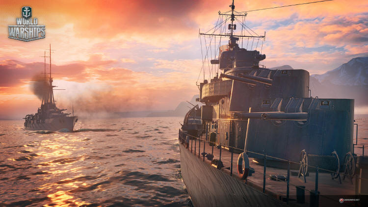 Niemieckie krążowniki i sowieckie niszczyciele w World of Warships