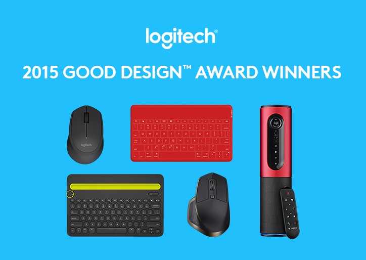 Logitech zdobywa pi nagrd 2015 GOOD DESIGN Award