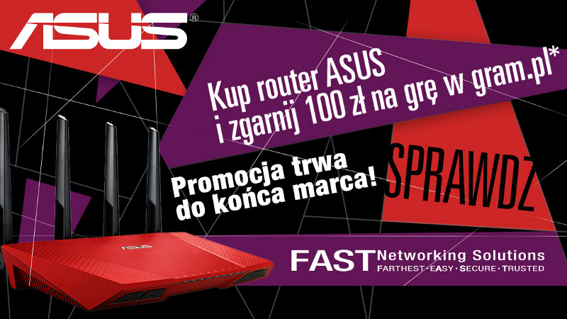 Skorzystaj z promocji i graj z routerami ASUSa