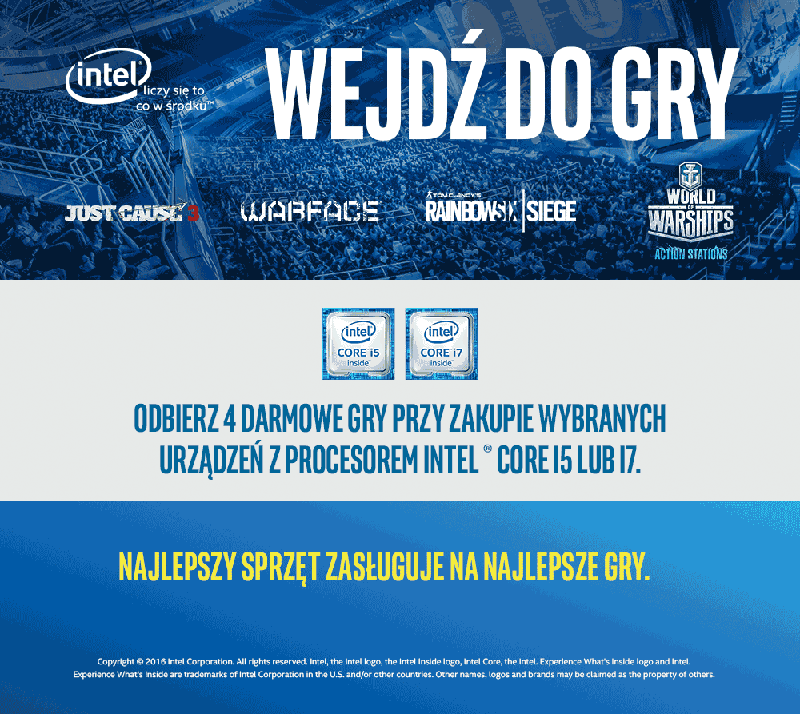 Mega paczka gier od Intela z okazji Intel Extreme Masters