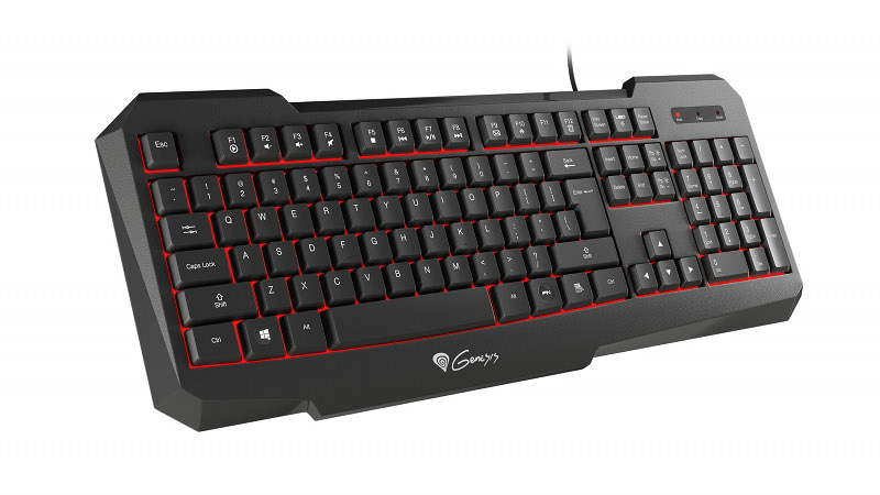 Natec Genesis RX11 - klawiatura dla graczy z podświetleniem