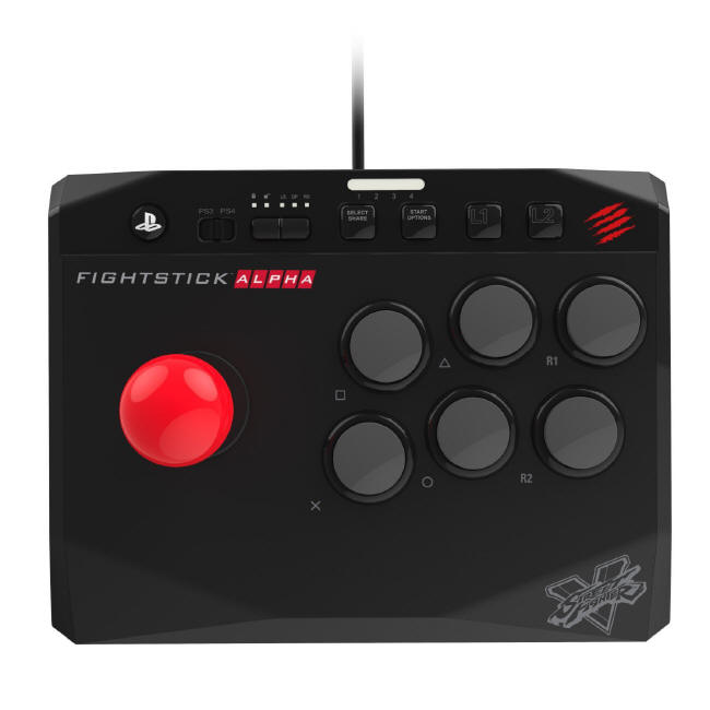 Mad Catz FightStick Alpha - Kontroler dla fanw Street Fightera