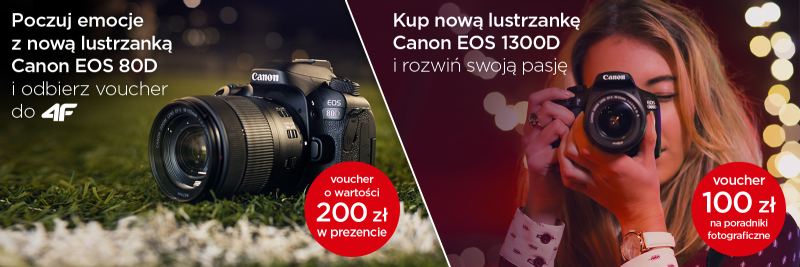 Wiosenne promocje Canon