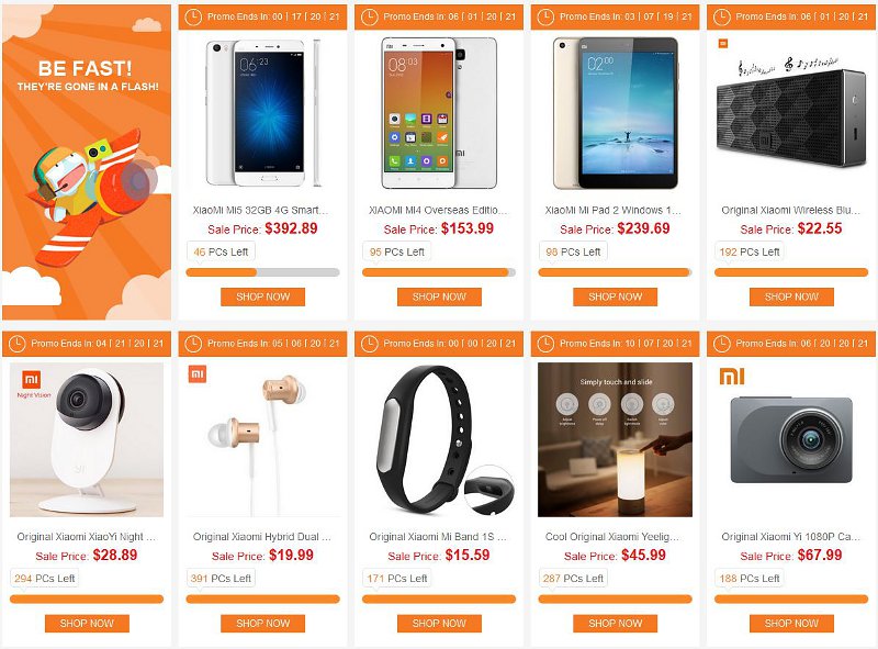Błyskawiczna promocja na produkty marki Xiaomi