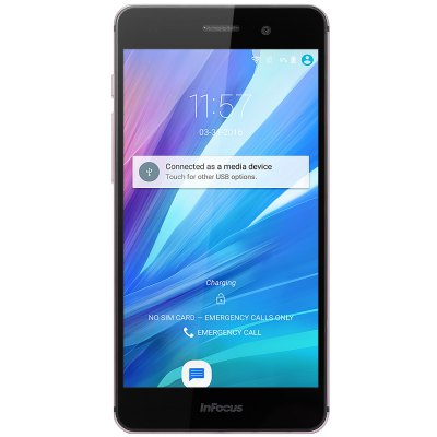 Infocus M808 - metalowy smartfon w dobrej cenie