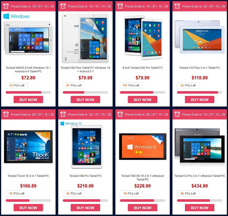 Urodzinowa promocja marki Teclast