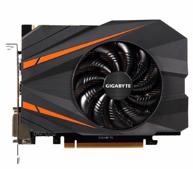 GIGABYTE GeForce GTX 1070 w formacie ITX