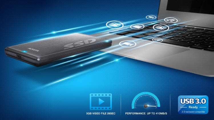 Pierwszy zewnętrzny dysk SSD od ADATA