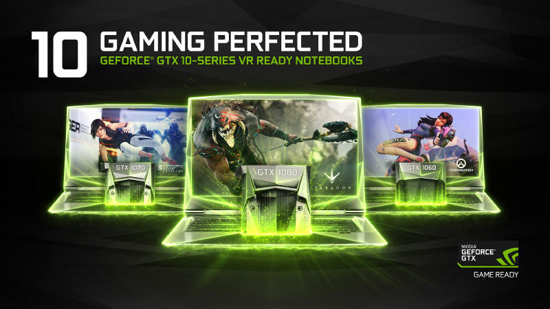 GeForce GTX serii 10 trafiają do netbooków