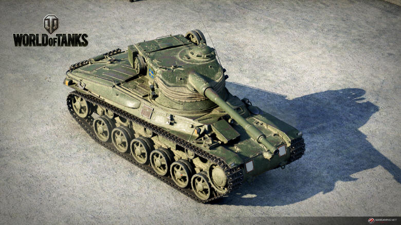 Pierwszy szwedzki czołg wjeżdża do World of Tanks