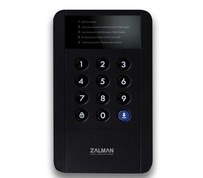 Zalman - kieszeń szyfrująca SHE350