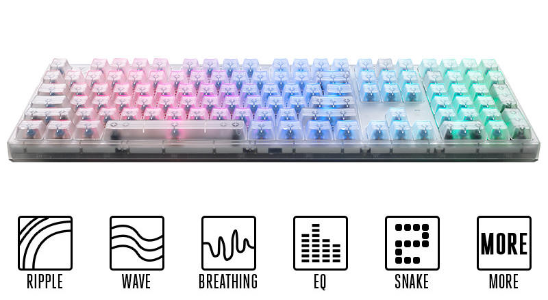 Cooler MasterMasterKeys Pro L Crystal Edition
