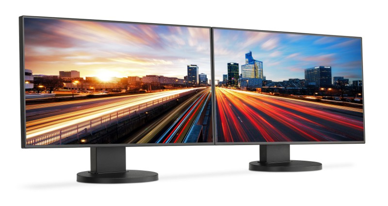 Ergonomiczne monitory biurkowe NEC z certyfikatem TCO