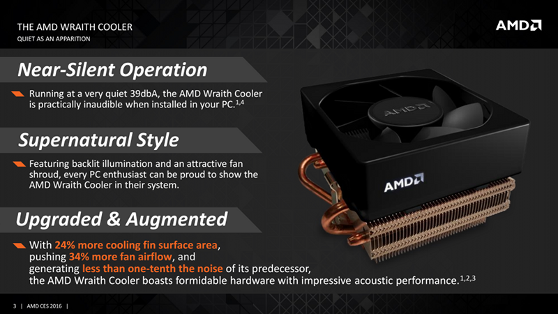 AMD na CES - A10-7890K, Wraith Cooler i AM4