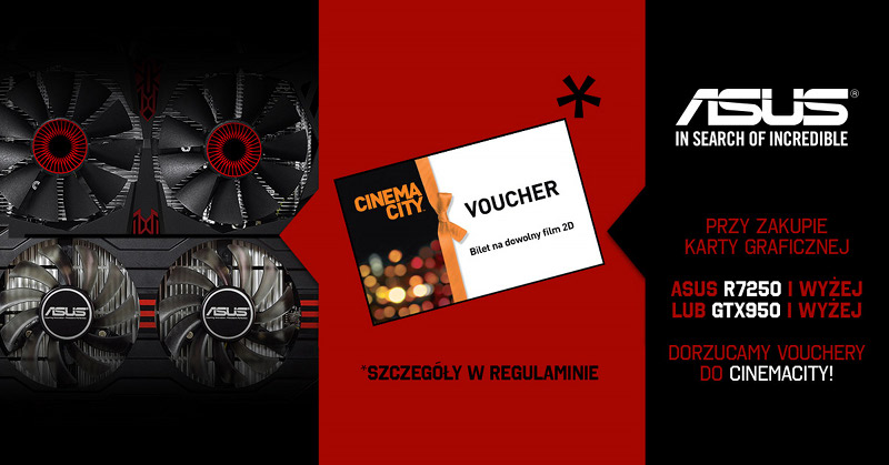 Promocja na karty graficzne Asus