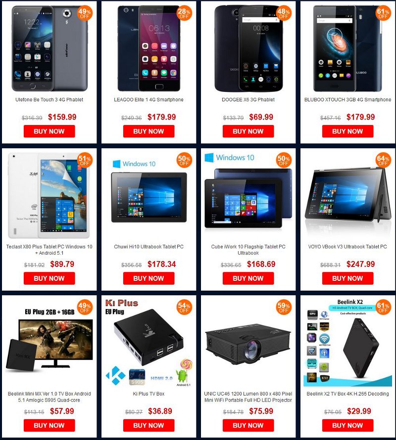 Oskarowa promocja w GearBest