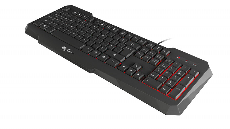 Natec Genesis RX11 - klawiatura dla graczy z podświetleniem