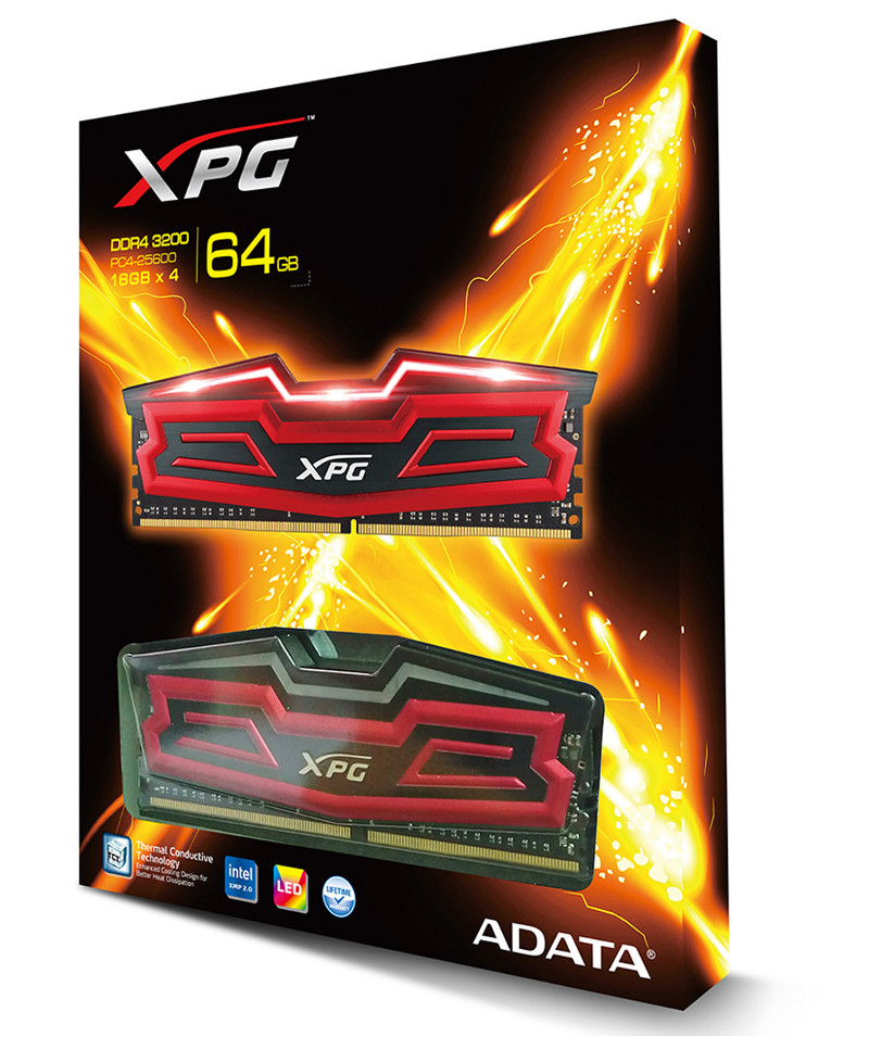 XPG Dazzle: wydajne pamici DDR4 z podwietleniem LED 