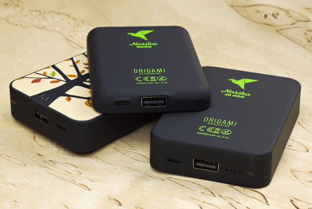 Origami PowerBank Noriko 5000 i Noriko 10 000