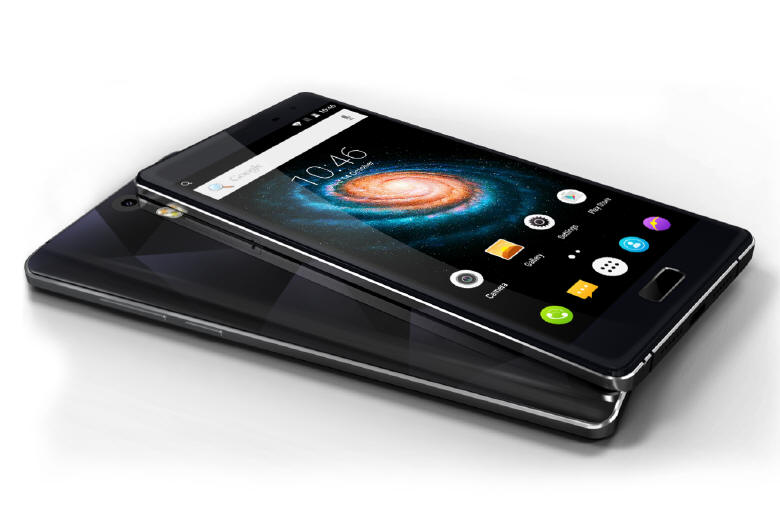 Metalowy Bluboo Xfire 2 z czytnikiem biometrycznym