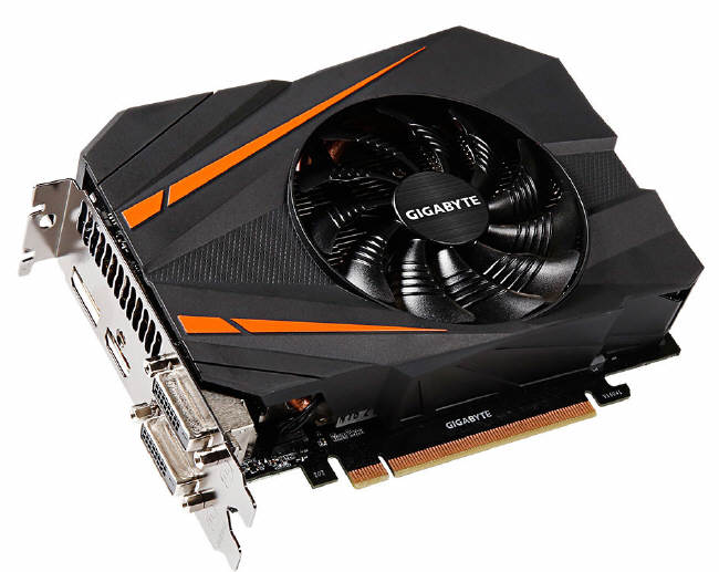 GIGABYTE GeForce GTX 1070 w formacie ITX