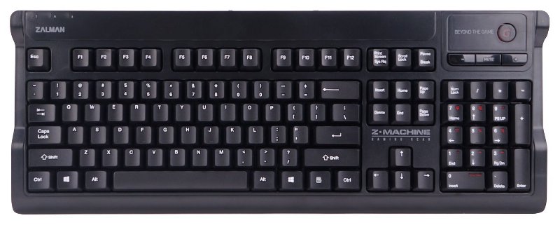 Zalman: klawiatura membranowa jak mechanik
